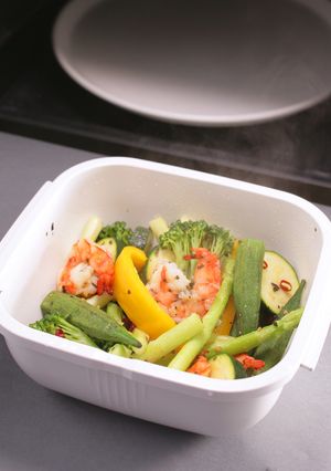 緑野菜のラタトゥイユ【レンジで3分】-レシピのメイン写真