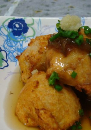 ふんわり優しい♪里芋団子のあんかけ-レシピのメイン写真
