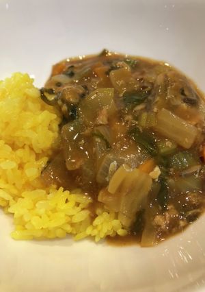 味の決めてはソース！？鯖缶カレー-レシピのメイン写真