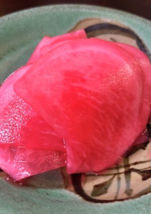 赤かぶの甘酢漬け☆計量しました☆簡単-レシピのメイン写真