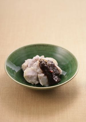 里芋の味噌ダレ【レンジで4分50秒】-レシピのメイン写真