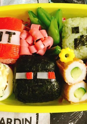 キャラ弁。マインクラフト弁当！-レシピのメイン写真