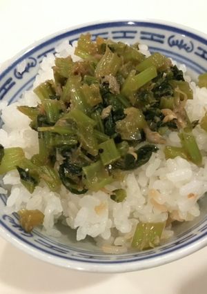 大根葉(かぶの葉)としらすの常備菜-レシピのメイン写真