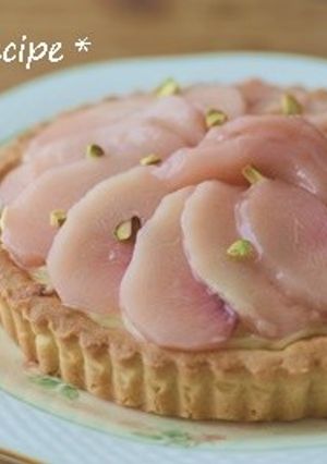 桃のタルト-レシピのメイン写真