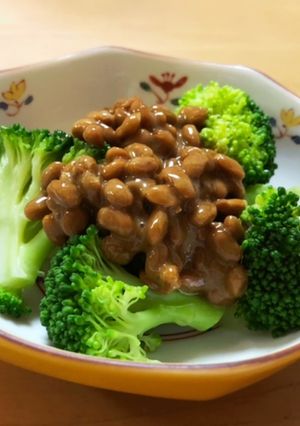 簡単◎ブロッコリーの納豆和え-レシピのメイン写真