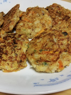 豆腐おやき(鯖缶・野菜入り)-レシピのメイン写真
