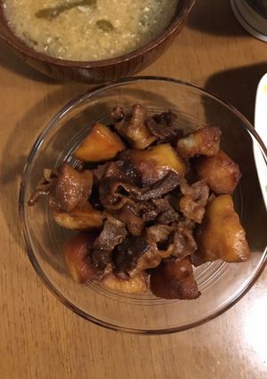 時短シミシミ！じゃがいもと豚肉の煮物-レシピのメイン写真