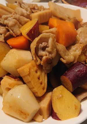 秋は根菜炒め煮。-レシピのメイン写真
