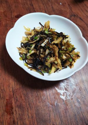 大根の皮のしそ昆布あえ-レシピのメイン写真