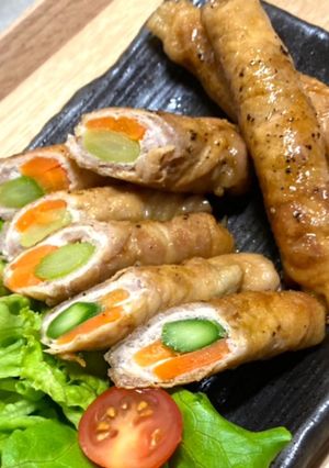 アスパラの肉巻き-レシピのメイン写真