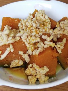 カボチャのそぼろ煮-レシピのメイン写真