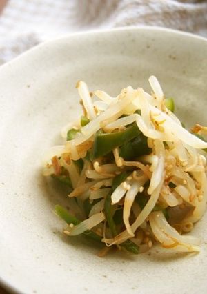 もやしとピーマンの酢の物♪シャキシャキ-レシピのメイン写真
