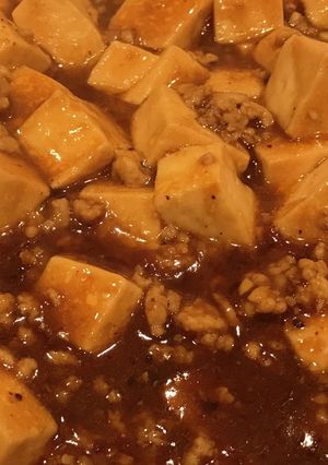 鶏ひき肉で麻婆豆腐-レシピのメイン写真