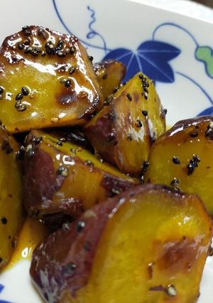 蜂蜜バターで仕上げる大学芋♪-レシピのメイン写真