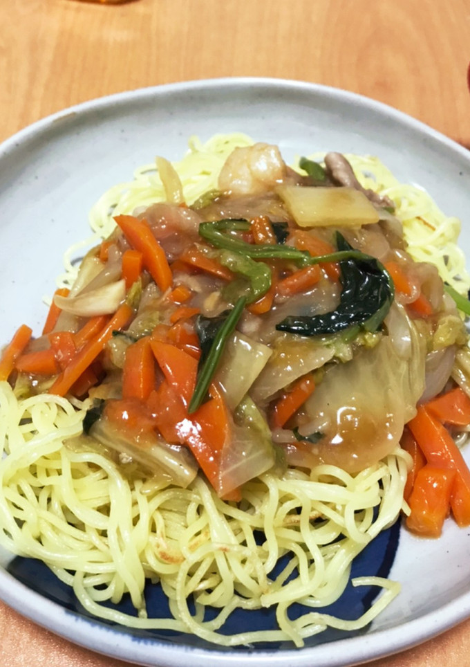 野菜たっぷり♬あんかけ焼きそば-レシピのメイン写真