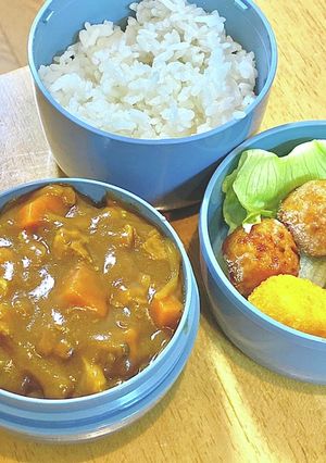 あったかい！カレー^_^ タロの弁当44-レシピのメイン写真