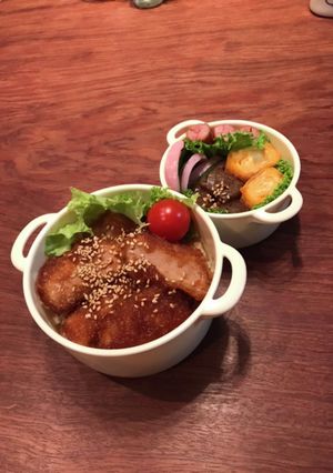 お弁当・・・161ソースカツ丼-レシピのメイン写真