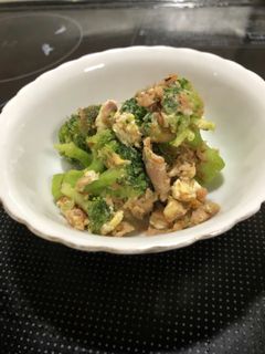 ♪ブロッコリー&ツナのおかか炒め♪-レシピのメイン写真