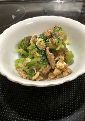 ♪ブロッコリー&ツナのおかか炒め♪-レシピのメイン写真