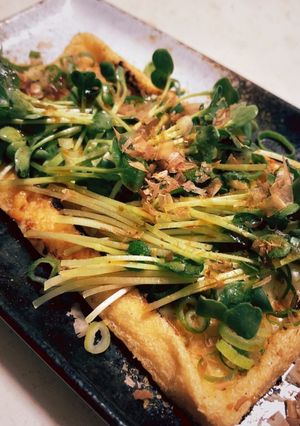 簡単！焦がし味噌チーズの油揚げ焼き-レシピのメイン写真