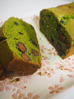 ✿黒豆と抹茶の米粉パウンドケーキ✿-レシピのメイン写真
