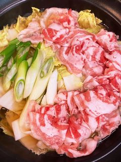 豚しゃぶ鍋-レシピのメイン写真