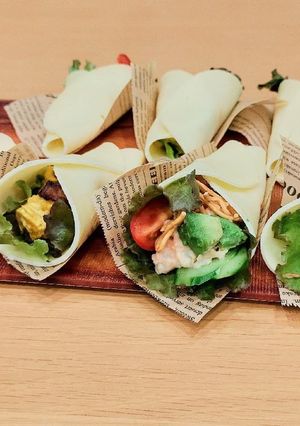 ポテトサラダのブリーチーズ包み-レシピのメイン写真