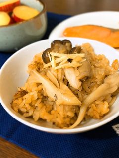 炊飯器で簡単♪きのこの炊き込みご飯-レシピのメイン写真