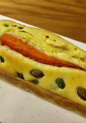 むかご・人参・枝豆まるごとパウンドケーキ-レシピのメイン写真