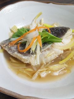 鱈と白ねぎの華風酒蒸し-レシピのメイン写真