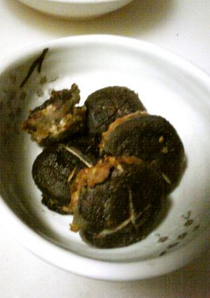 豚挽き肉のしいたけ焼き-レシピのメイン写真
