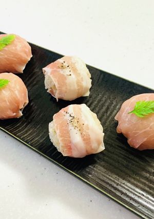 ２種食べ比べ★大人のおつまみ手毬寿司-レシピのメイン写真