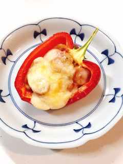 パプリカのチーズ焼き-レシピのメイン写真