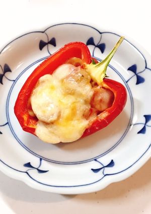 パプリカのチーズ焼き-レシピのメイン写真