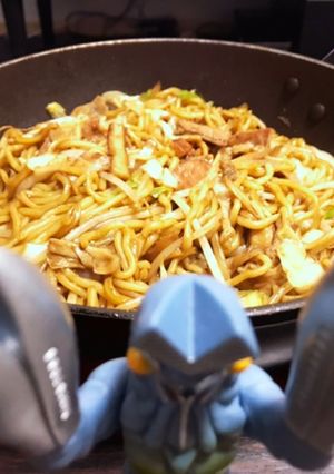 ソース焼きそば-レシピのメイン写真