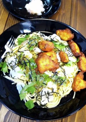 フグの柚子胡椒パスタ-レシピのメイン写真