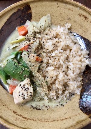 メープロイヘルシーグリーンカレー-レシピのメイン写真