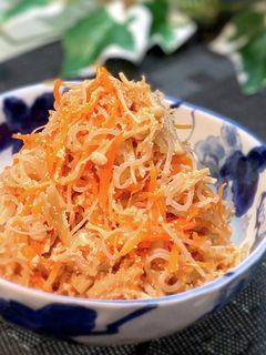 しらたきと野菜のたらこ炒め-レシピのメイン写真