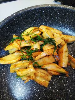 材料1つ!レンコンの焼肉タレ炒め-レシピのメイン写真
