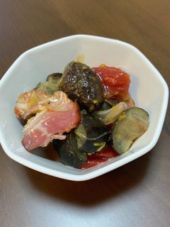なすとトマトの煮込み-レシピのメイン写真
