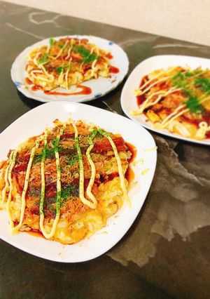 卵なし 簡単お好み焼き-レシピのメイン写真