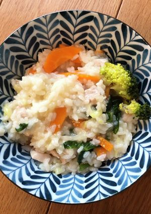 鶏雑炊-レシピのメイン写真
