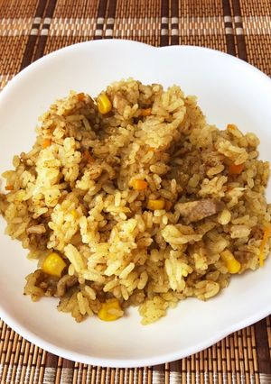 炊飯器で簡単カレーピラフ-レシピのメイン写真
