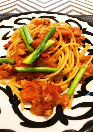 簡単！我が家のミートソースパスタ♪-レシピのメイン写真