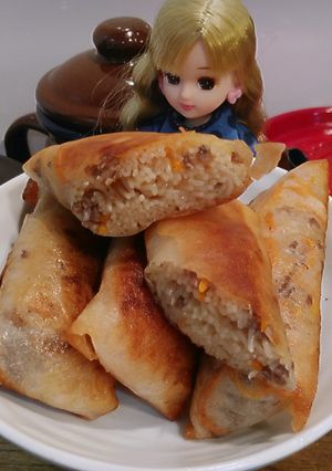 リカちゃん♡ケンミンビーフン春巻きꕤ*.-レシピのメイン写真