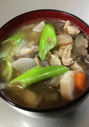 みょうが入りのけんちん汁-レシピのメイン写真