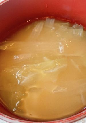 冷凍野菜でお味噌汁-レシピのメイン写真