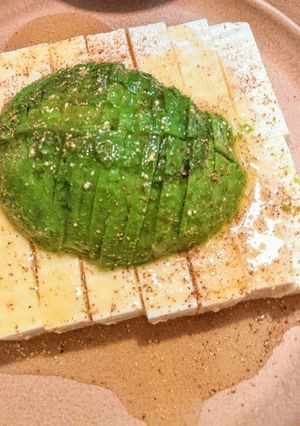 アボカド山椒豆腐-レシピのメイン写真