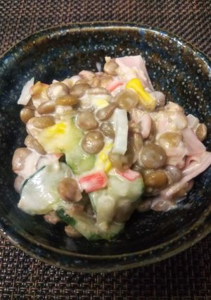 レンズ豆のサラダ-レシピのメイン写真