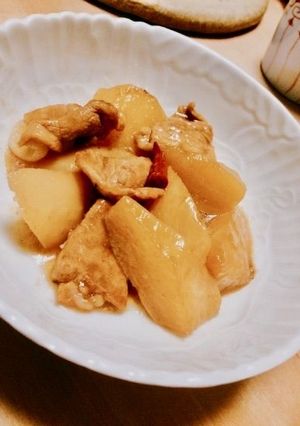☆大根と豚肉のピリ辛煮☆-レシピのメイン写真